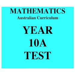Australian Curriculum Mathematics Year 10A